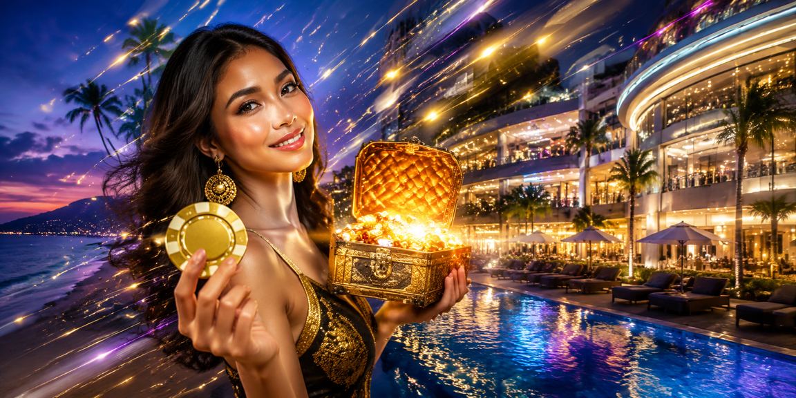 Aktivitas lotere dan permainan keberuntungan di kawasan pantai Vietnam yang cerah